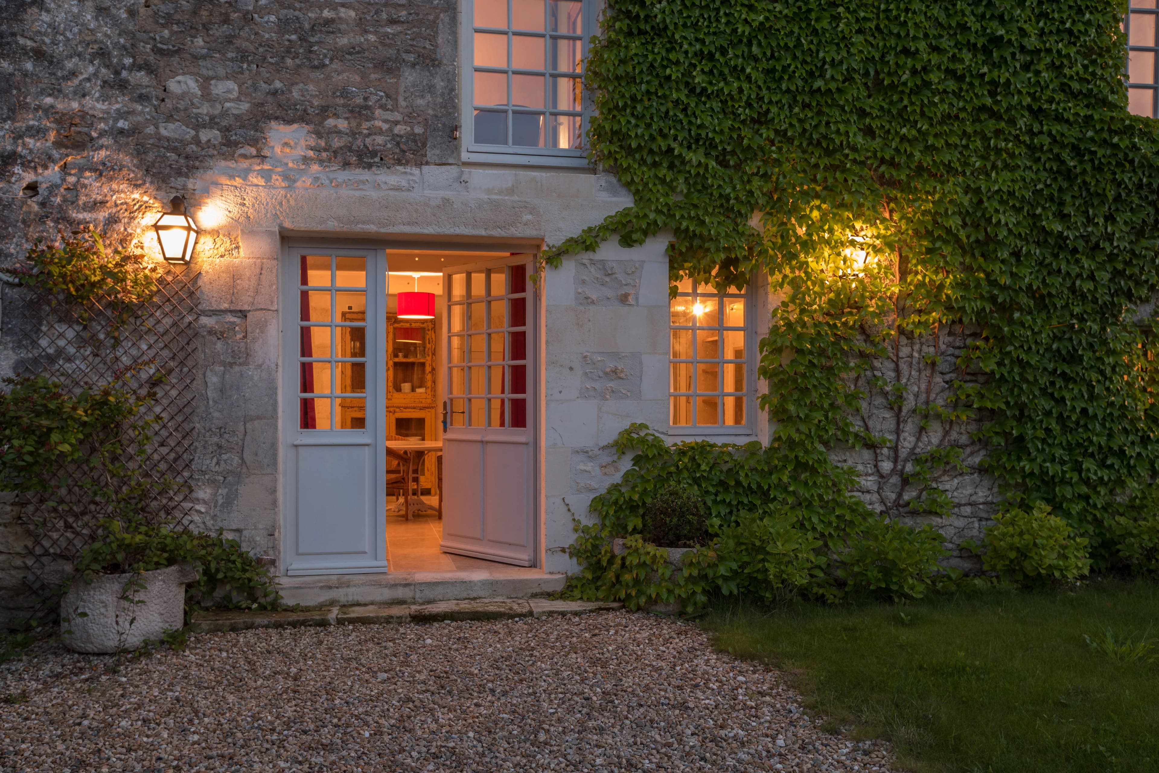 Vue du Logis de l'Épinière